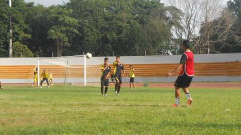 Penggawa Sriwijaya FC saat berlatih. Copyright: &copy; Effendi/INDOSPORT